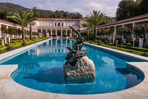 How far is the Getty Villa from the Getty museum?