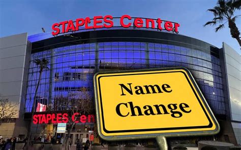 How much did they pay to change Staples Center name?