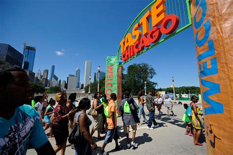 What day is the Taste of Chicago?