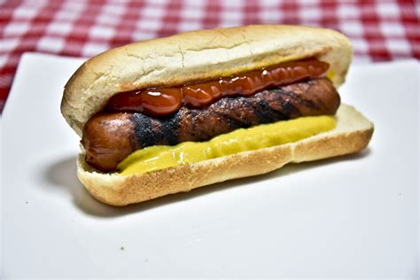 What do you call a hot dog with ketchup?