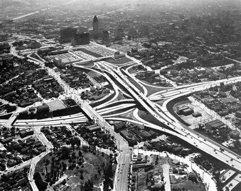 When was the Harbor Freeway built?