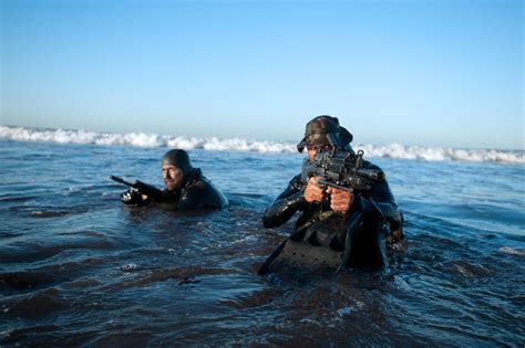 Why Do Navy Seals Sit In The Ocean?