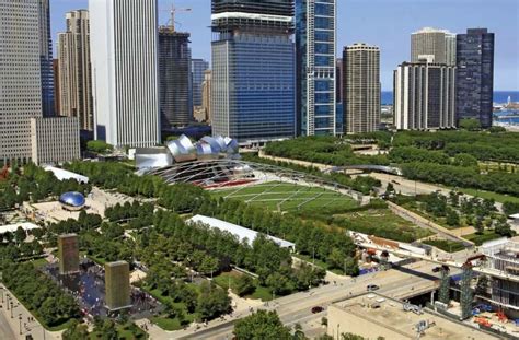 Why is Millennium Park fenced off?