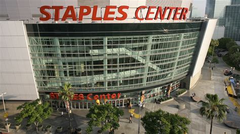 Why is the Staples Center being renamed?