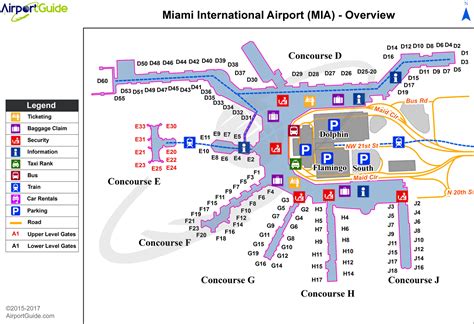 Can you go to different terminals in Miami airport?