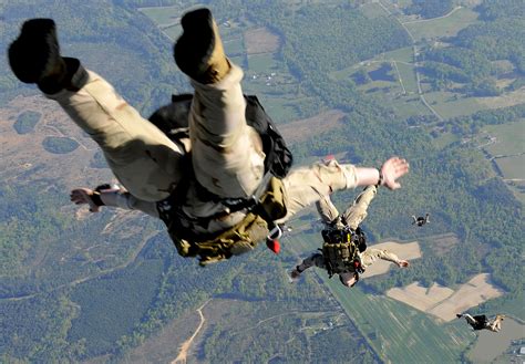 How high do Navy Seals skydive from?