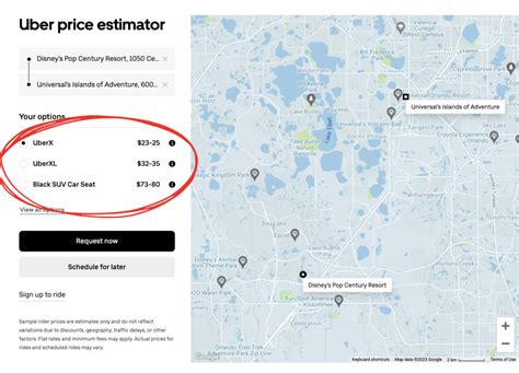 How Much Is Uber From Disney To Universal?