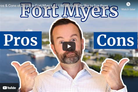 What Are The Pros And Cons Of Living In Fort Myers Florida?