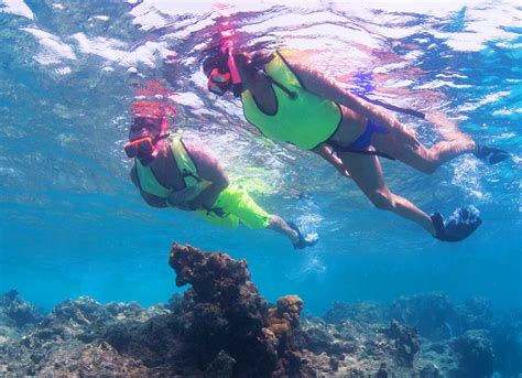 Where do people snorkel in Key West?