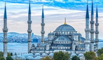 Was the Blue Mosque a church?