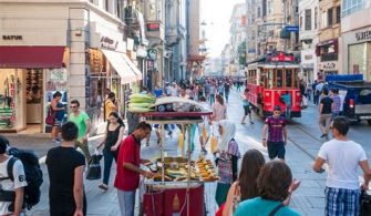 What is the most expensive shopping street in Istanbul?