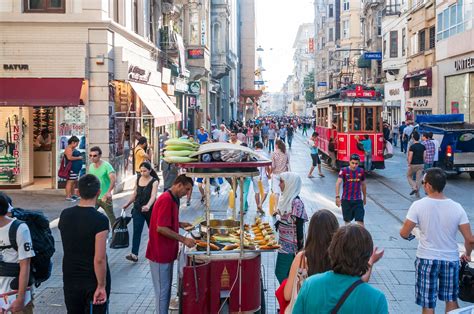 What is the most famous street in Istanbul?