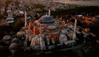 What is unusual about Hagia Sophia?