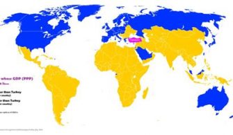 Which country is cheaper than Turkey?