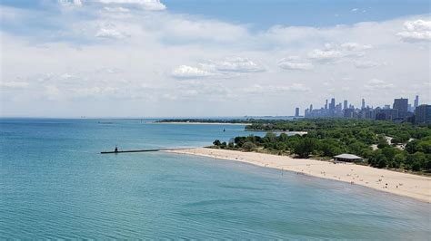 Are Chicago beaches naturally sandy?