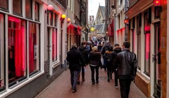 Can tourists use the red-light district?