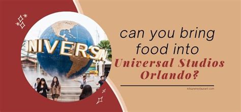 Can you bring food into Orlando Science Center?