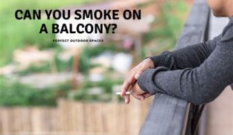 Can you smoke on balcony in turkey?