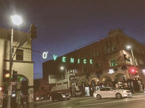 Can you walk Venice Beach at night?