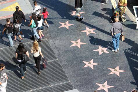 Do celebrities walk around LA?