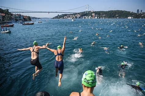 Do people swim in the Bosphorus?