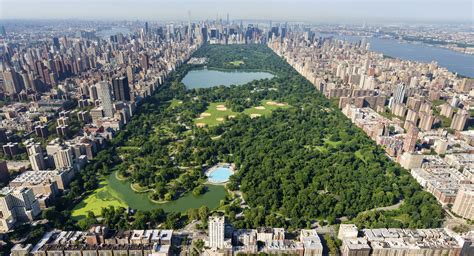How deep is Central Park?