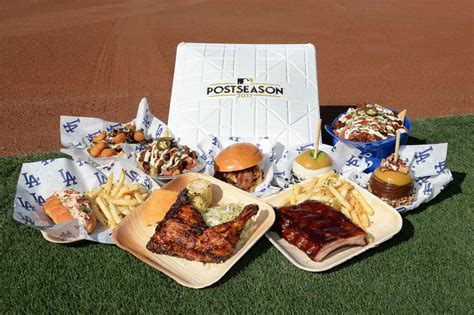 How do you order food from your seat at Dodger Stadium?