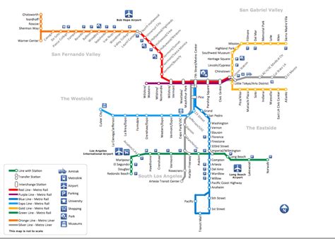 How does the Metro work in LA?