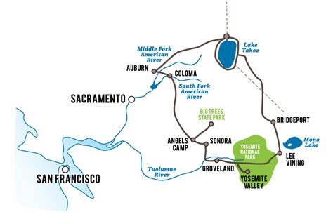 How Far Are Mountains From San Francisco?