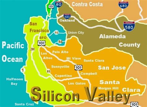 How Far Is La From Silicon Valley?