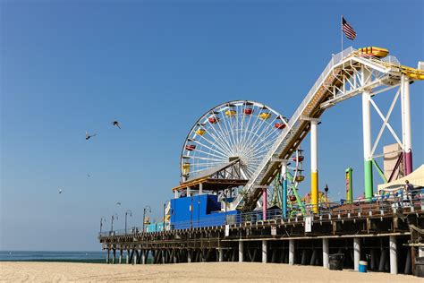 How far is Santa Monica Pier from Venice Beach?