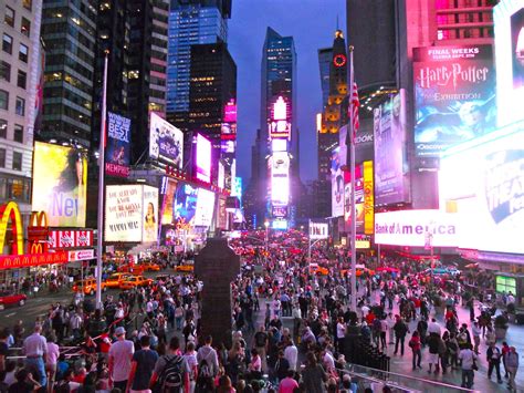 How long do you spend at Times Square?