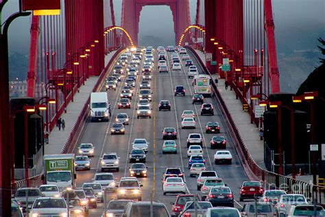 How Many Cars Have Gone Over The Golden Gate Bridge?