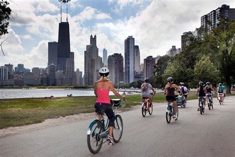 How much are the bike rides downtown Chicago?