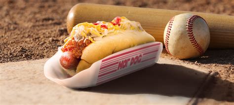 How much does a hot dog cost at a baseball game?