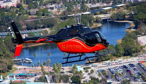 How much is a helicopter ride in Kissimmee?