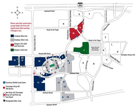 How much is parking at a Cowboys game?