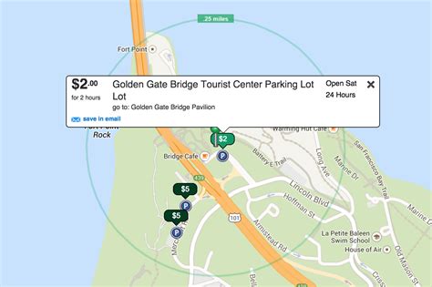 How Much Is Parking At The Golden Gate Bridge?