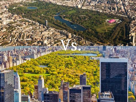 Is Central park bigger than Millennium Park?