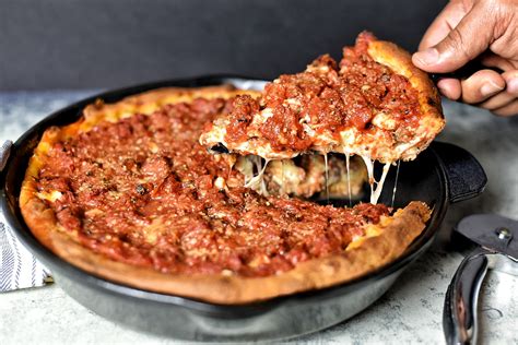 Is Chicago deep dish pizza healthy?