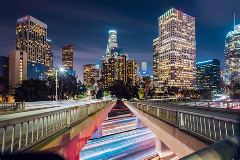 Is downtown LA safe at night?