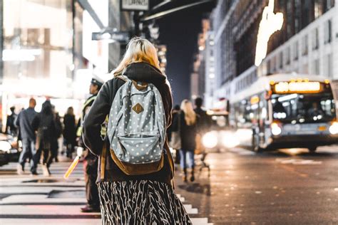 Is it safe to wear a backpack in New York?