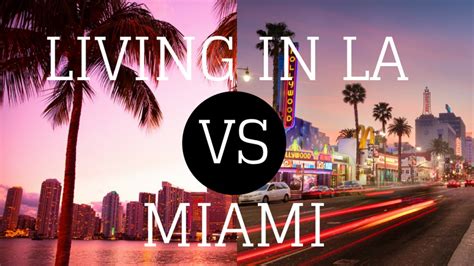 Is LA or Miami more fun?