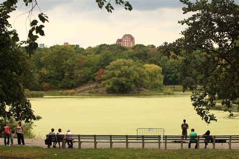 Is the lake in Central Park man-made?