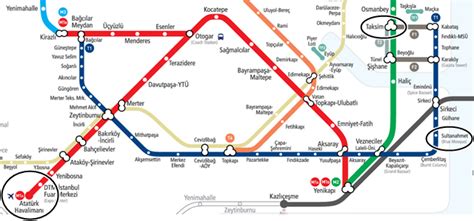 Is there Metro from Istanbul airport to city?