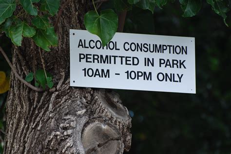 Is there no alcohol in Central Park?