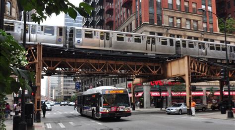 Is train or bus better in Chicago?