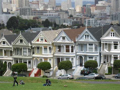 What Are The Famous Row Houses In San Francisco?