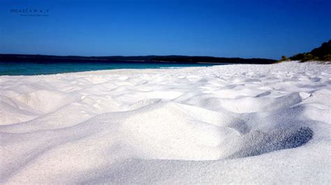 What beach has the whitest sand?