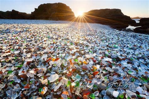 What beach in California can you find sea glass?